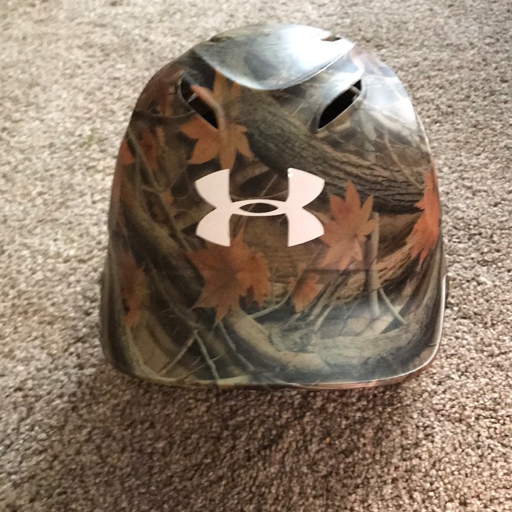 Under aurmor camo baseball helmet